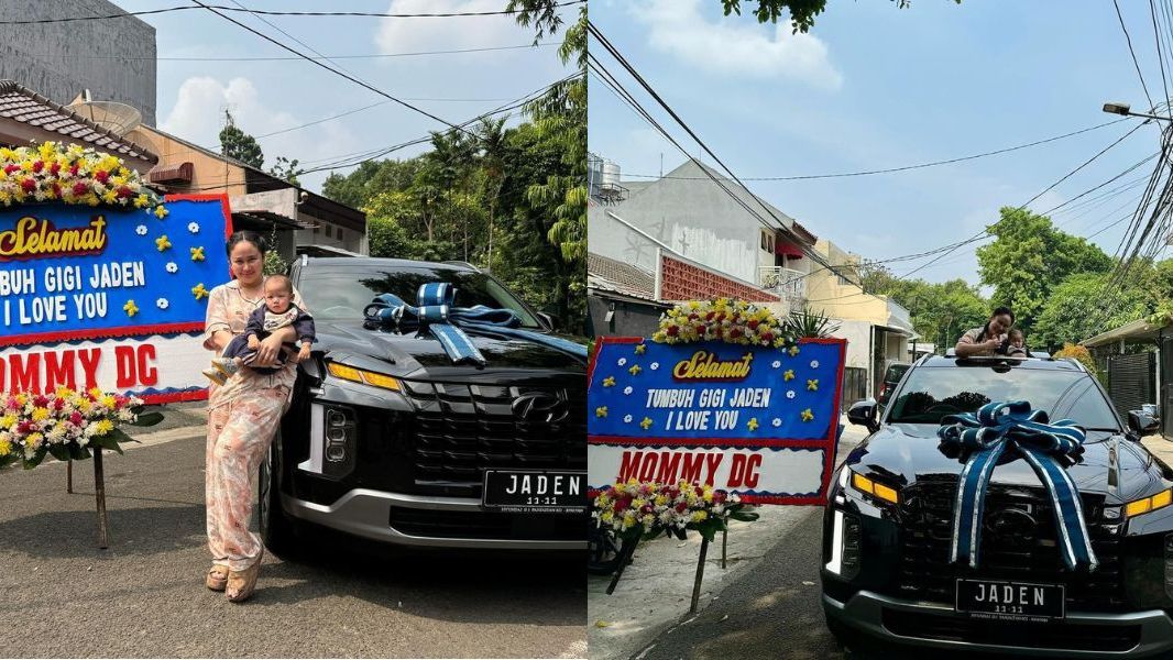 Denise Chariesta Beri Hadiah Mobil Seharga 1M untuk Anaknya yang Baru Tumbuh Gigi