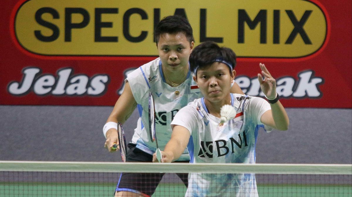 FOTO: Hasil Indonesia Open 2024: Apriyani/Fadia Tekuk Ganda Putri Thailand