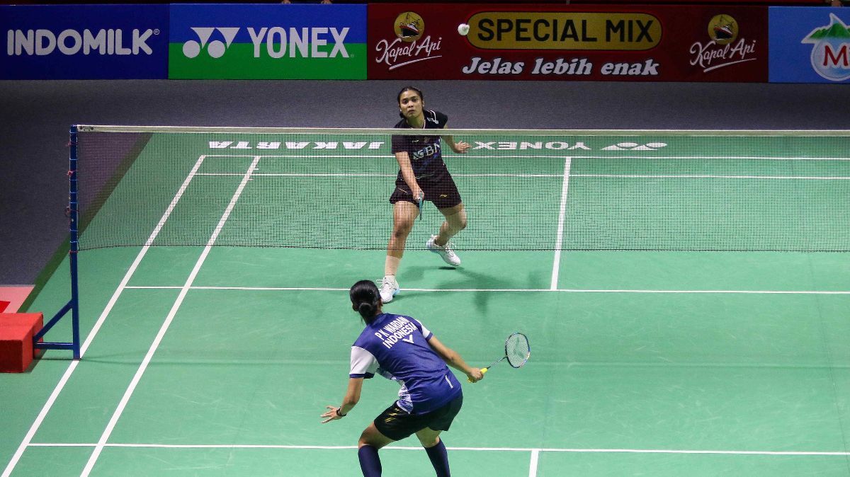 FOTO: Hasil Indonesia Open 2024: Gregoria Mariska Tumbangkan Putri KW