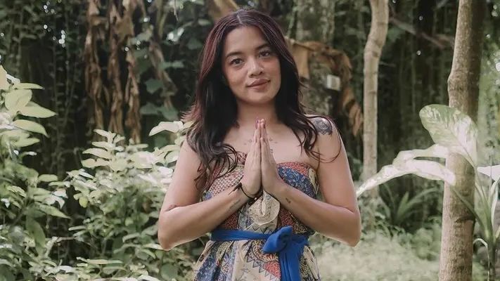 Momen Abigail Cantika Jalani Upacara Melukat, Tenangkan Pikiran dan Jiwa