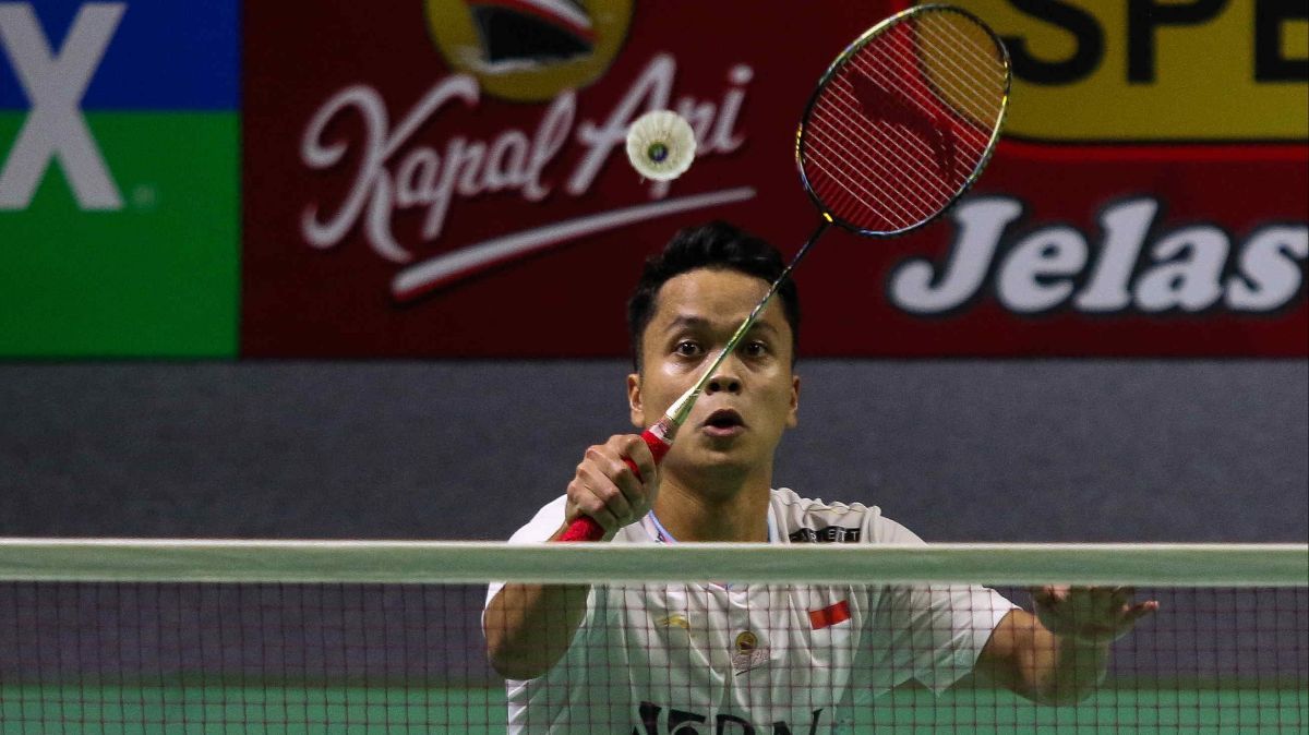 FOTO: Hasil Indonesia Open 2024: Anthony Ginting Tersingkir di Tangan Tunggal Jepang