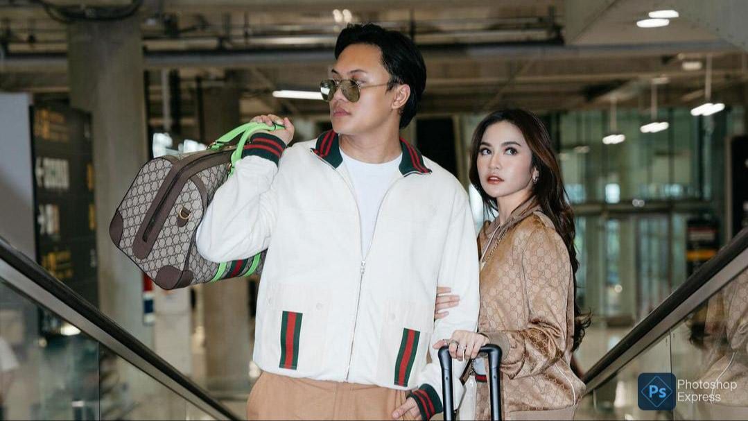 Elegan dan Stunning Abis, Potret Mahalini & Rizky Febian Tampil Dalam Balutan Busana Serba Gucci di Bangkok