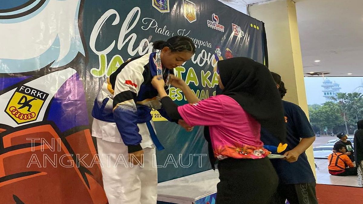 Bikin Bangga! Dua Srikandi TNI AL Tumbangkan Lawan Raih Medali di Karate Tingkat Internasional