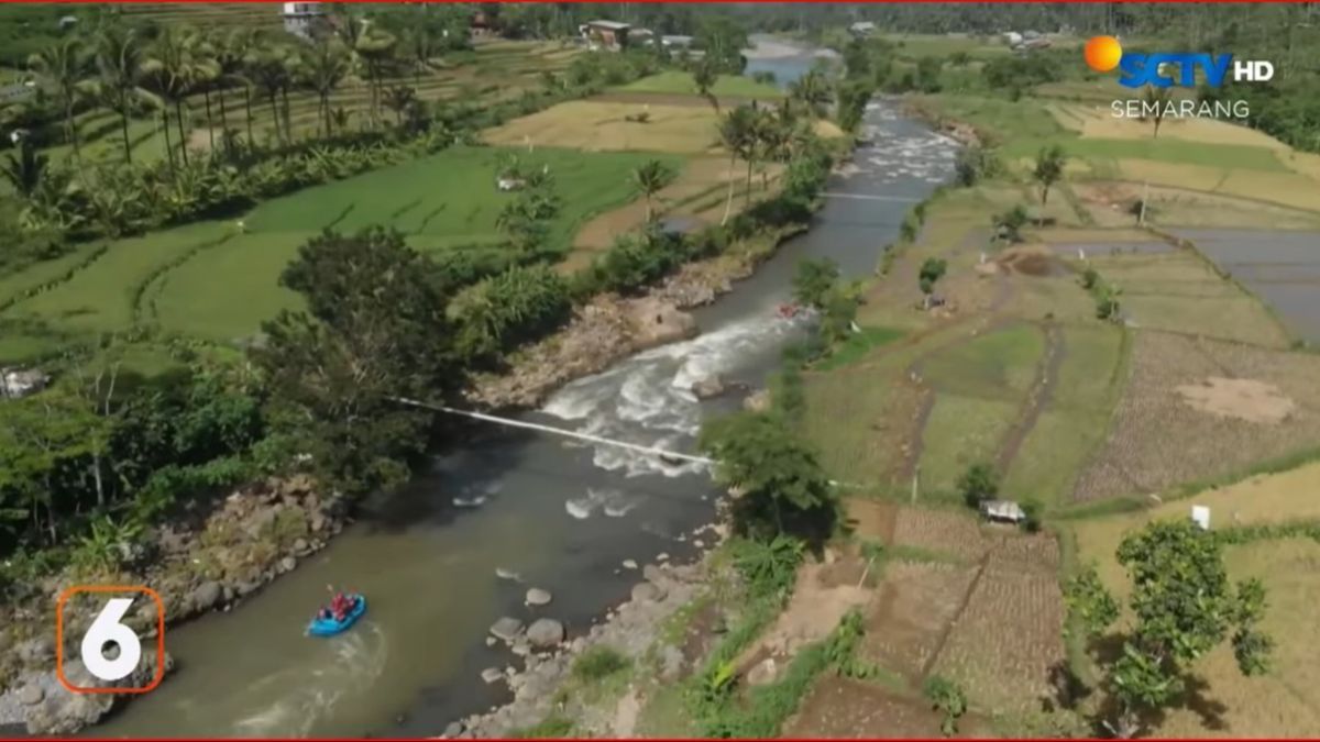 Sensasi Wisata Ekstrem Arung Jeram Sungai Serayu, Hadirkan Keseruan Sekaligus Pemandangan Alam yang Indah