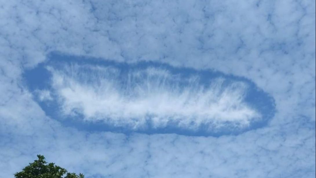 Heboh Fenomena Awan Berlubang di Langit Jember, Ini Penjelasan BMKG