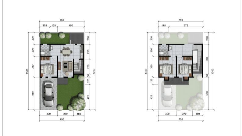 7 Rekomendasi Desain Rumah dengan Mushola dan 3 Kamar Tidur, Minimalis dan Hangat