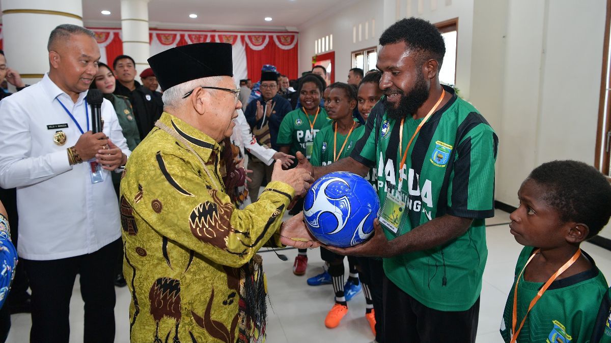 Kurangi Konflik, Wapres Ma'ruf Amin Dorong Pembangunan di Papua Pegunungan Berbasis Kearifan Lokal