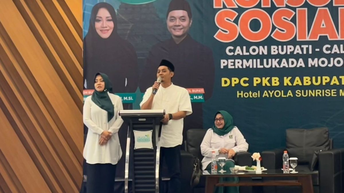 PKB Resmi Usung Ikfina - Gus Sa'dulloh di Pilkada Mojokerto