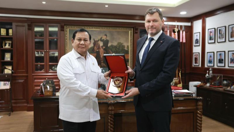 Prabowo Bahas Kerja Sama Bidang Industri Pertahanan dengan Slovakia