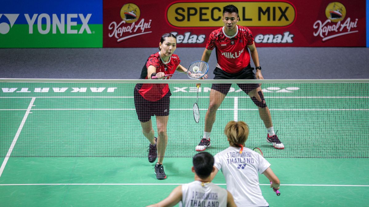 FOTO: Hasil Indonesia Open 2024: Langkah Dejan/Gloria Terhenti di Perempat Final