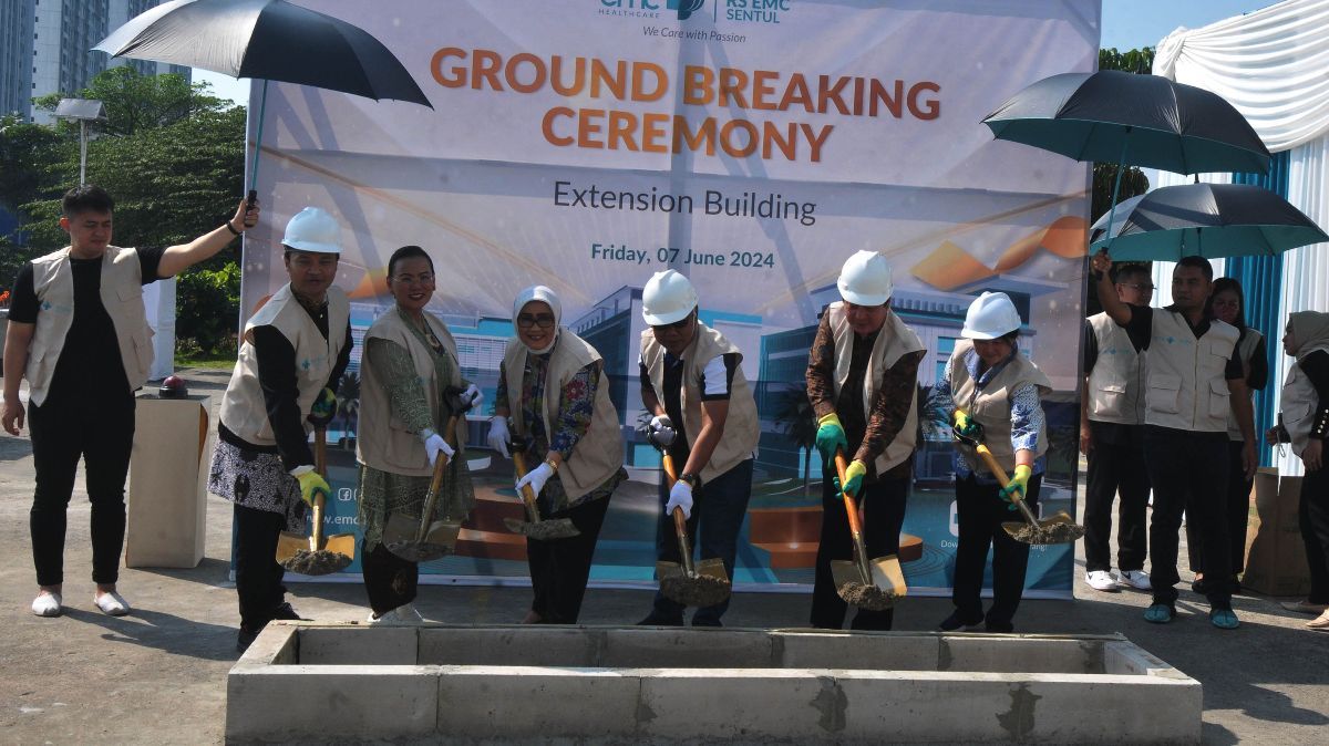 FOTO: RS EMC Sentul Ekspansi Gedung Baru Demi Tingkatkan Pelayanan