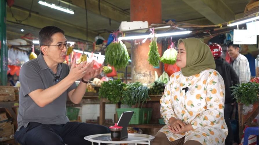 Cerita Exs Barista, Kini Sukses Jualan Sayur di Pasar Tradisional