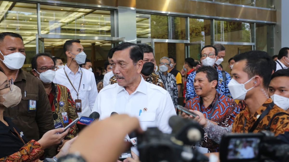 Kunjungi Ina Digital, Ini Pesan Penting Menko Luhut ke Peruri dalam Mengintegrasikan Layanan SPBE