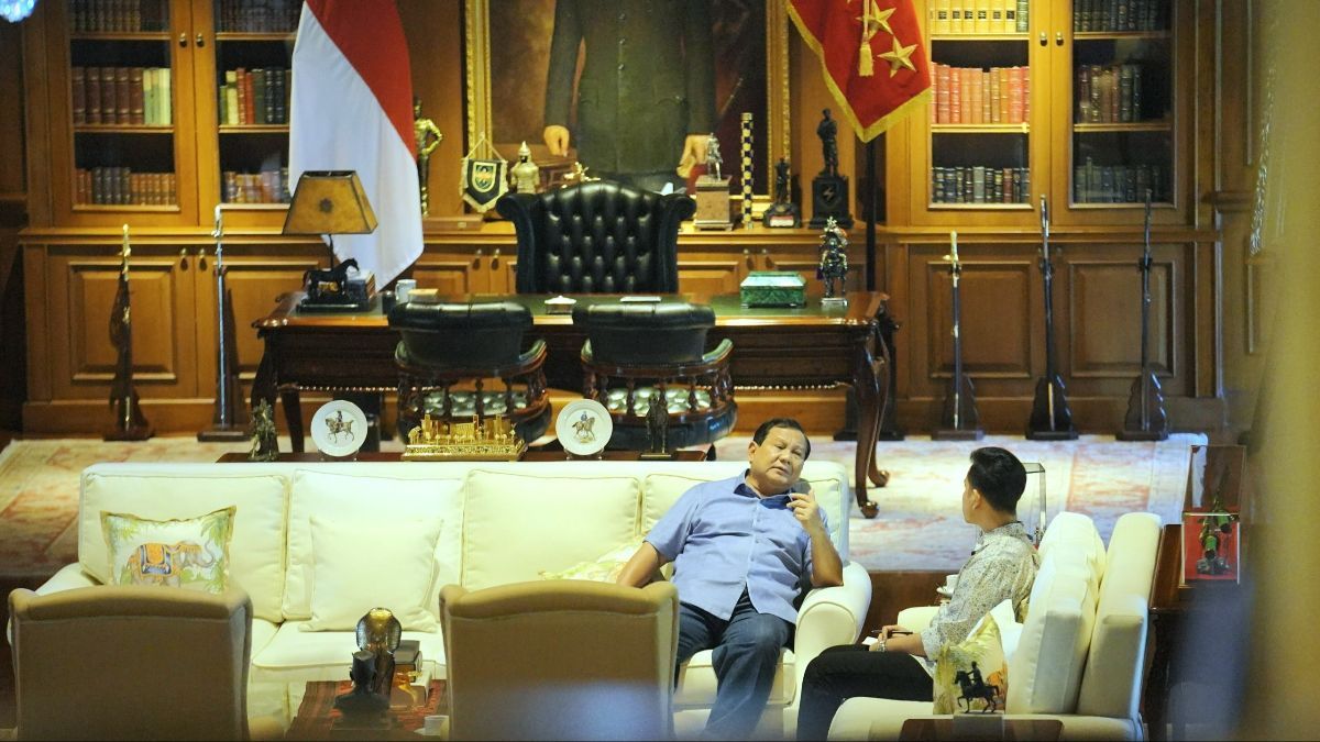 Ditemani Kopi Hambalang, Prabowo dan Gibran Bertukar Pikiran di Padepokan Garuda Yaksa