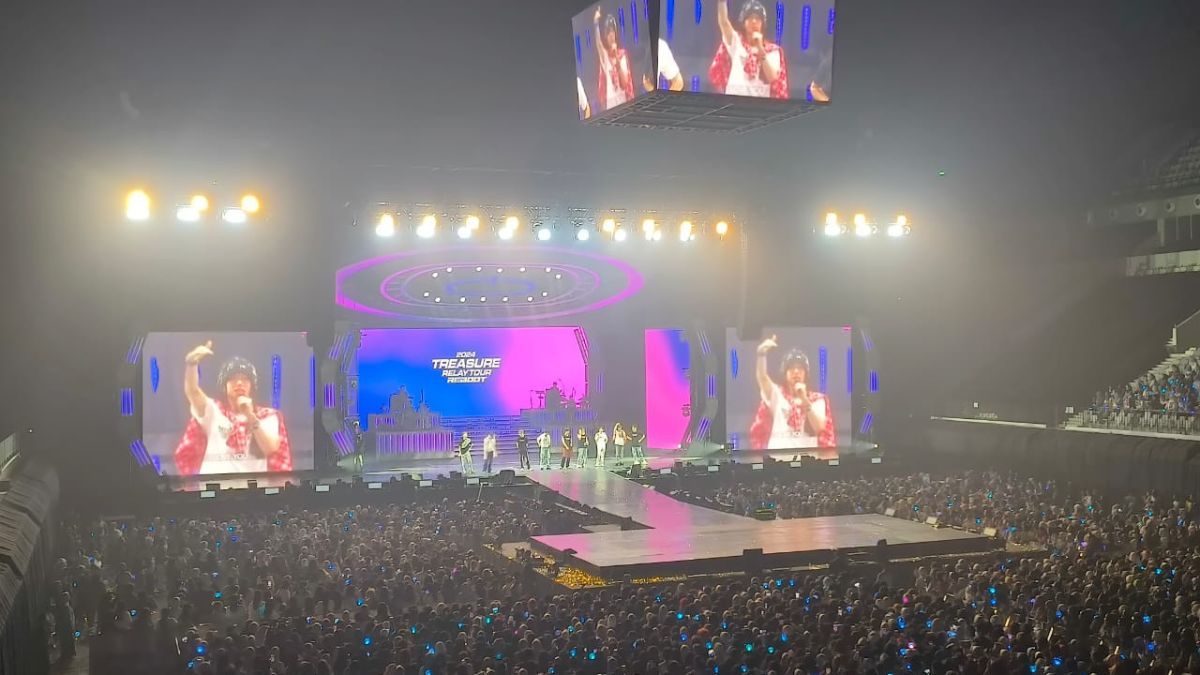 15 Potret Seru Konser Treasure Relay Tour (Reboot) 2024 Hari Kedua di Jakarta, Teume Makin Jatuh Cinta!