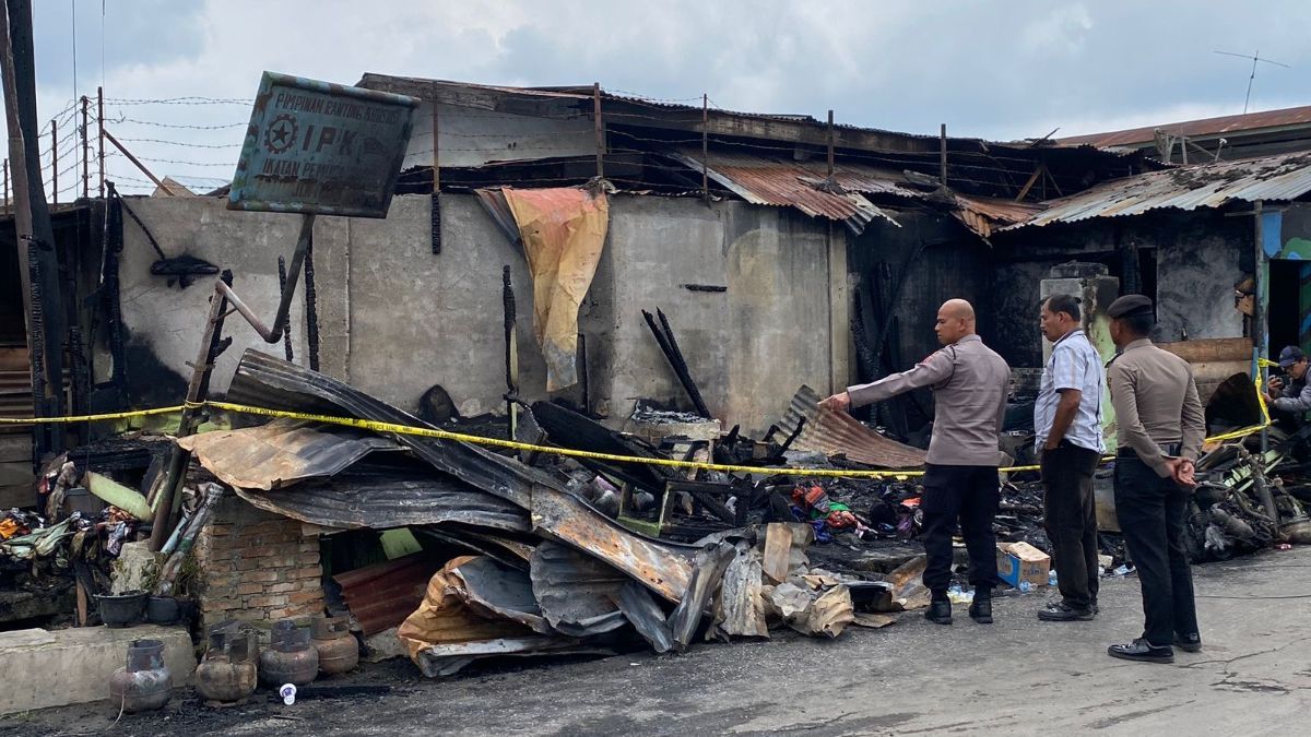 Rumah Wartawan di Karo Diduga Dibakar Akibat Liputan Judi, Begini Kata Polisi