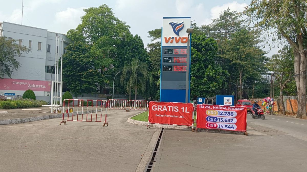 Harga Bensin di SPBU Vivo Kompak Turun, Ada Promo Pembelian 25 Liter Grastis 1 Liter