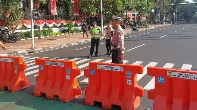 Polisi Berlakukan Rekayasa Lalu Lintas pada Hut Bhayangkara di Monas, Catat Rutenya