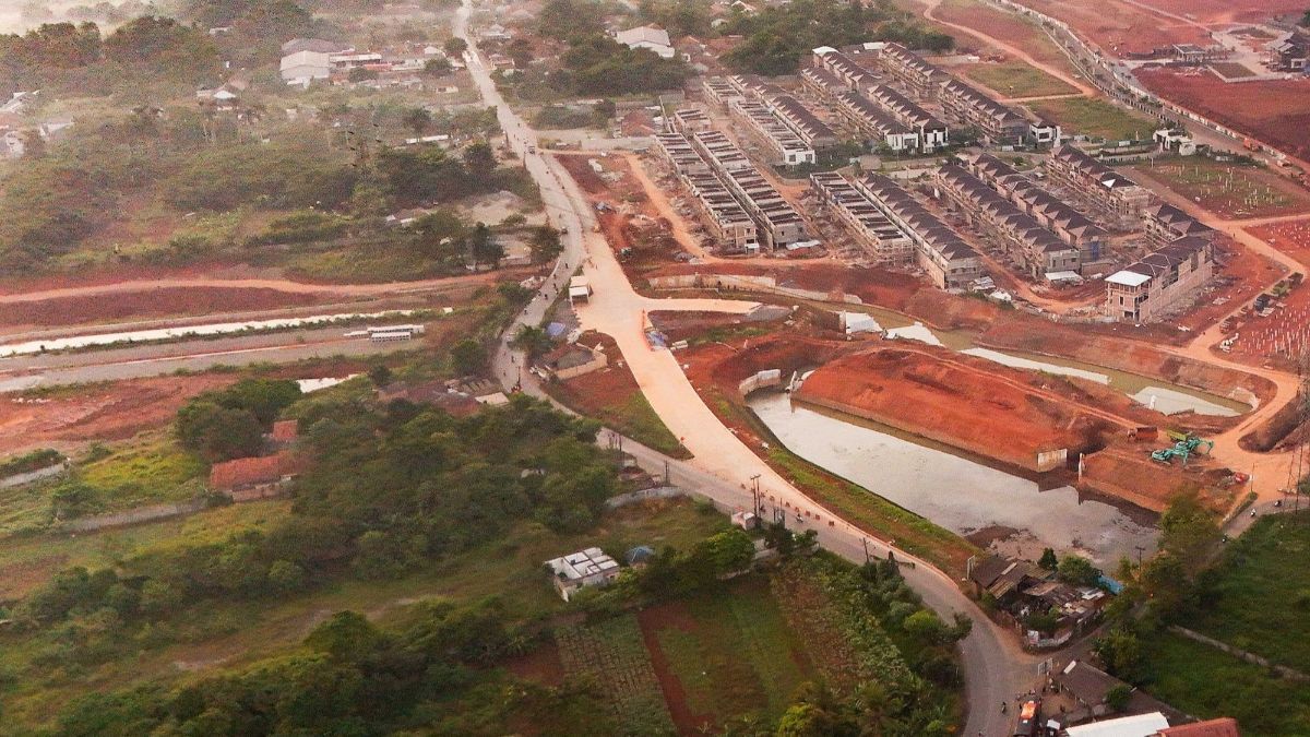 FOTO: Pantau Progres Tol Serpong-Balaraja Seksi 1B CBD Masuk Tahap Akhir Penyelesaian