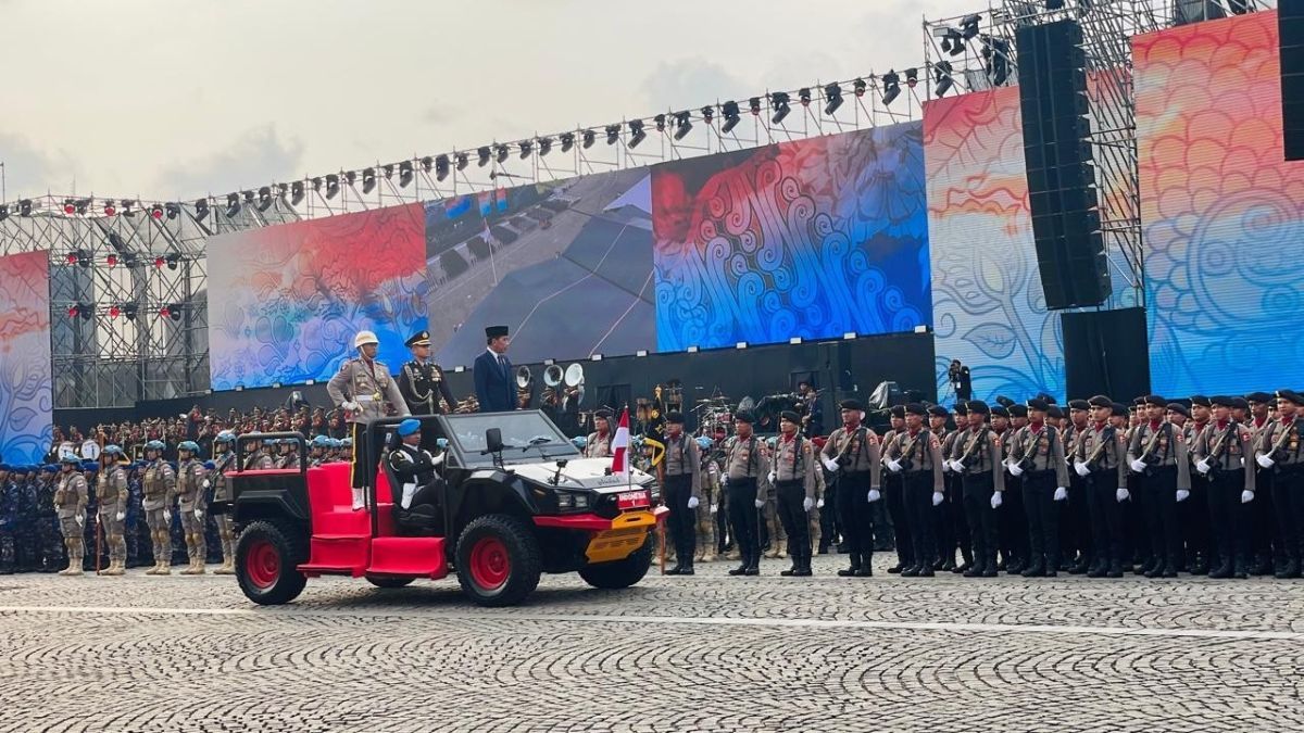 Jokowi di HUT Bhayangkara ke-78: Terima Kasih atas Kerja Keras Anggota Polri