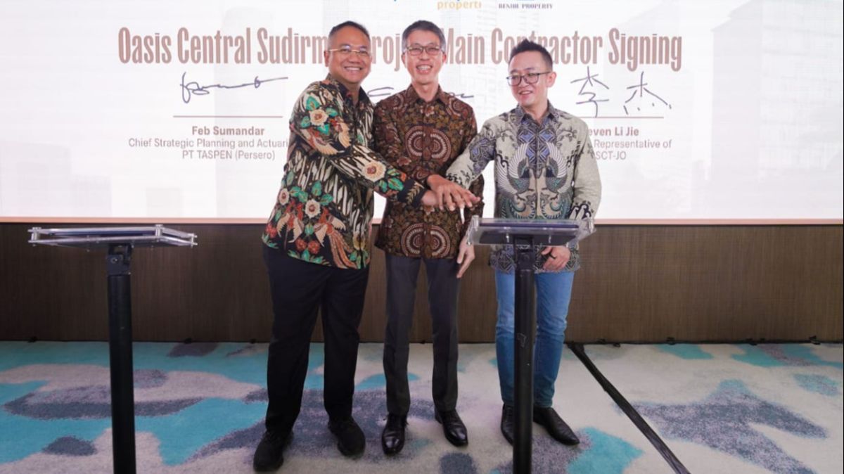 Taspen Gandeng Mitra Internasional Bangun World-Class Property Oasis Central Sudirman Project