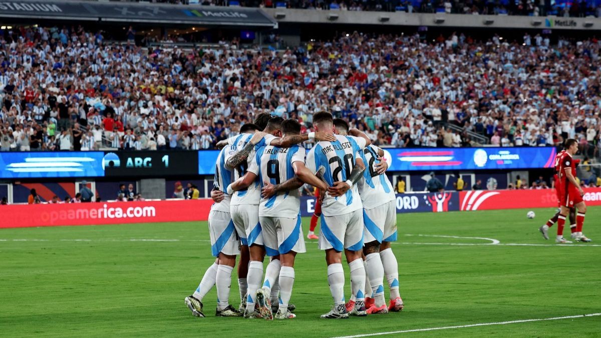 FOTO: Gilas Kanada, Argentina Melenggang ke Final Copa America 2024