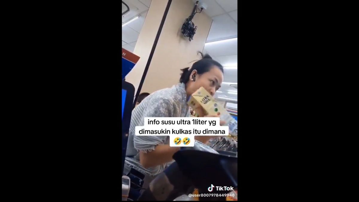 Viral Video Wanita Ngamuk di Indomaret Gara-Gara Beli Susu Cair Tak Dingin, Begini Respons Manajemen