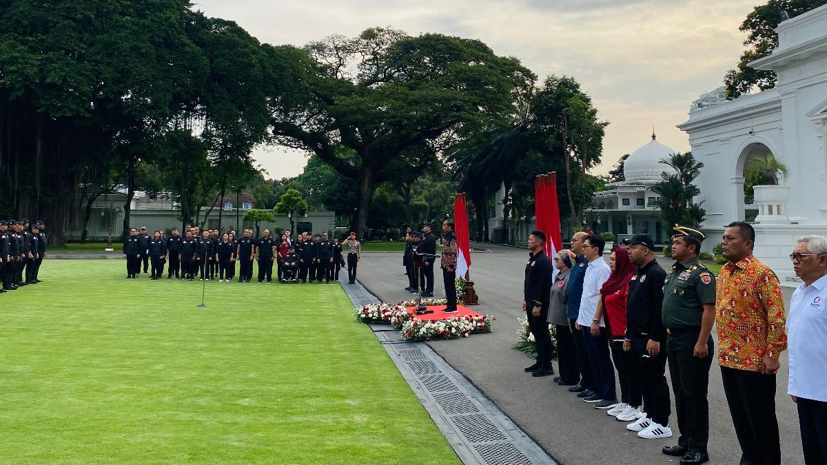 Jokowi Lepas Atlet ke Olimpiade Paris: Selamat Bertanding, Harumkan Nama Indonesia di Mata Dunia