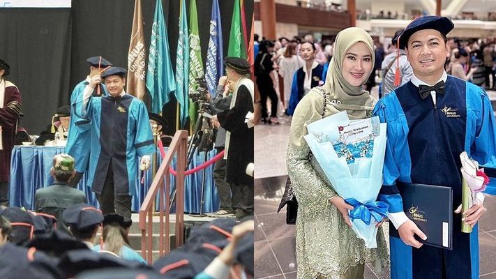 Resmi Jadi Sarjana Komputer dan Disebut Bakal Segera Lanjut S2, Berikut Ini 8 Potret Tommy Kurniawan Wisuda S1 di Usia yang Tak Lagi Muda