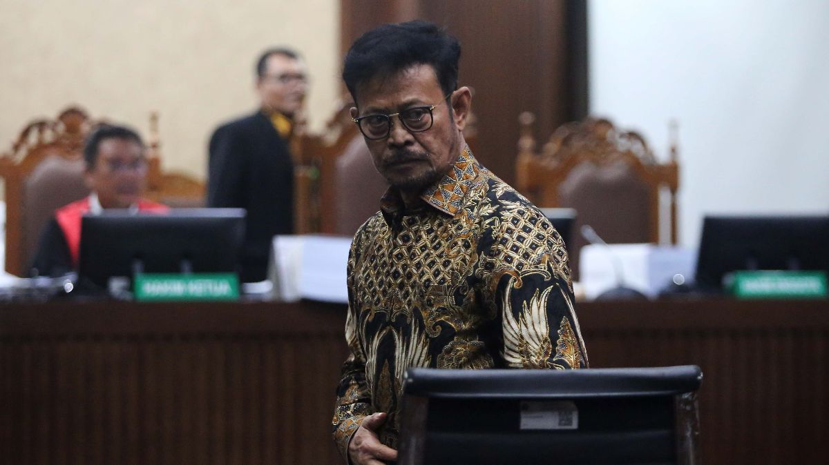 SYL Usai Dinovis 10 Tahun Penjara: Ini Konsekuensi Jabatan Saya