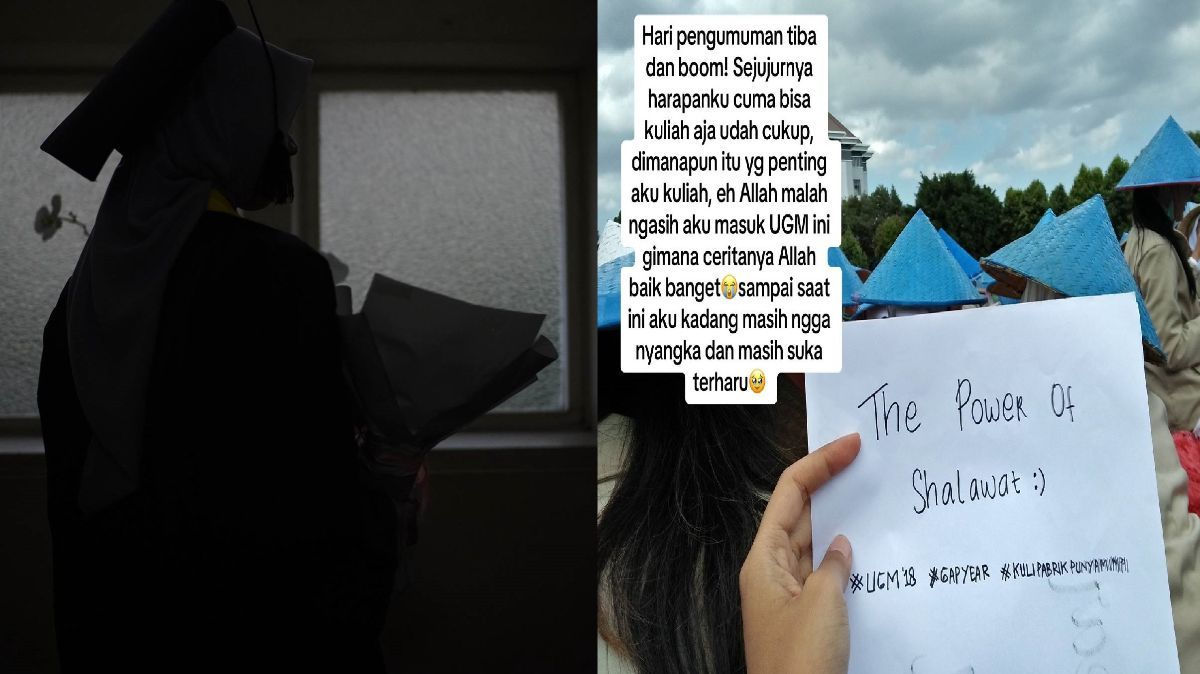 Penuh Perjuangan, Kisah Wanita yang Berhasil Raih Impiannya Kuliah di UGM Ini Bikin Haru