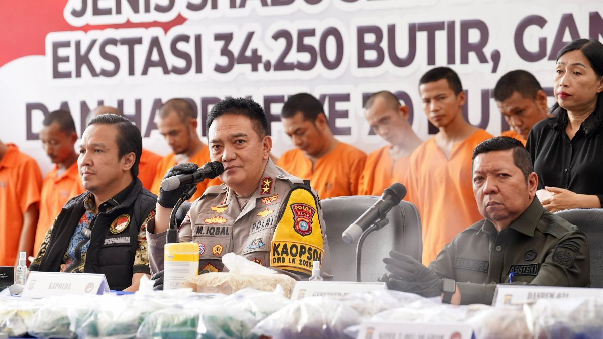 Tegas! Ultimatum Kapolda Riau untuk Bandar Narkoba: Bila Perlu Tak Bernyawa Lagi