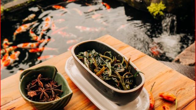 Unik, Rumah Makan di Klaten Ini Tawarkan Sensasi Kulineran di Tengah Kolam Ikan Koi