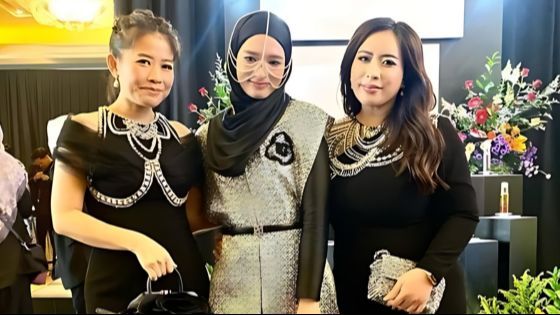 Deretan Potret Inara Rusli Bertemu Rekan Artis dan Model, Aksesoris Wajahnya Bikin Salfok