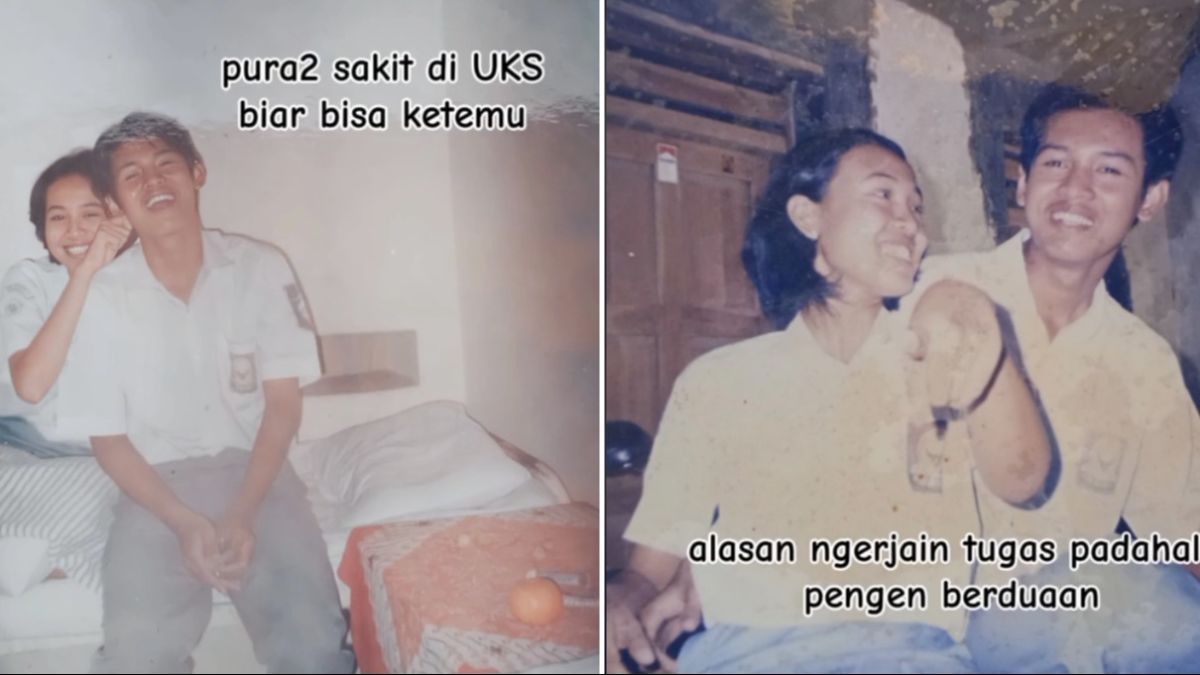 Viral Potret Lawas Dua Sejoli Pacaran dari SMA hingga Akhirnya Menikah, Bikin Warganet Ikut Nostalgia