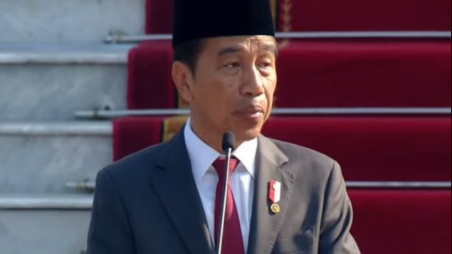 Lantik Perwira TNI-Polri, Jokowi: Harus Jadi Sosok Unggul, Handal dan Profesional