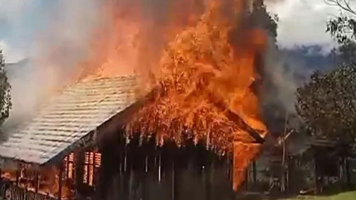 Kebrutalan OPM Hancurkan Masa Depan Anak Papua, Tega Bakar Sekolah Rata dengan Tanah