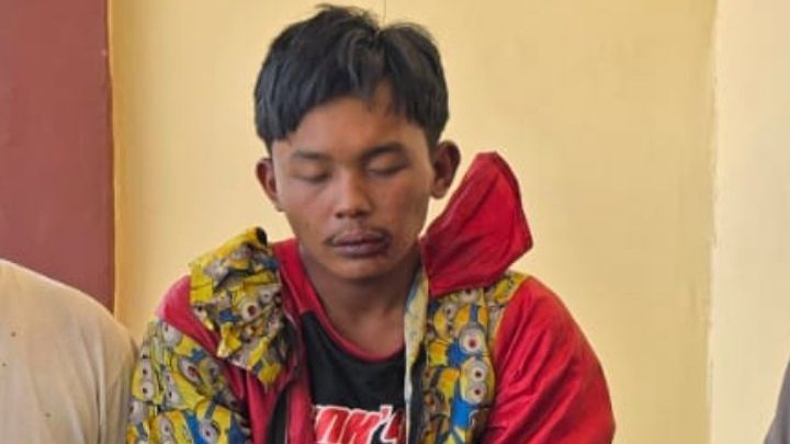 Badut Pencuri Celana Dalam Babak Belur Dihajar Warga