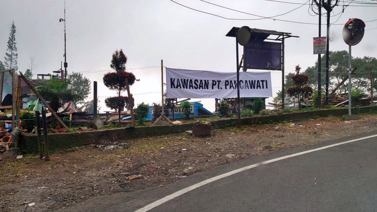 Ternyata Lokasi Bekas Kios PKL di Kawasan Puncak Bakal Diubah Jadi Begini