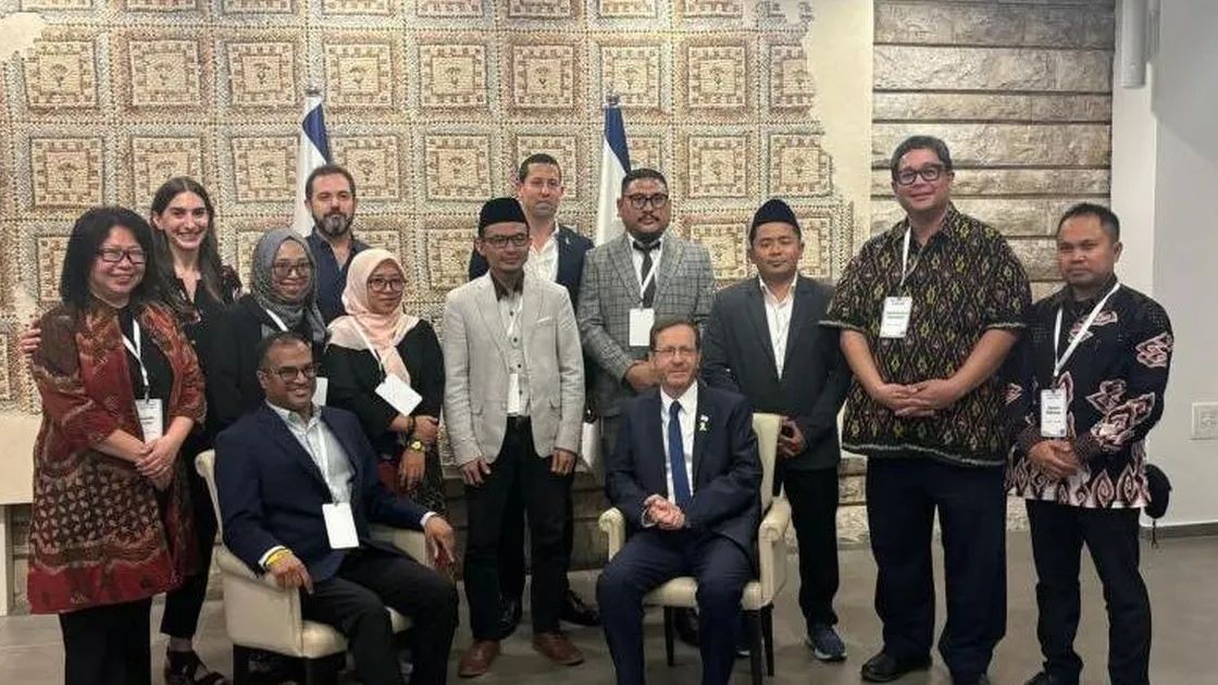 Akhirnya Terbongkar, Ini Pihak yang Mendanai 5 Kader NU ke Israel Bertemu Presiden Isaac Herzog