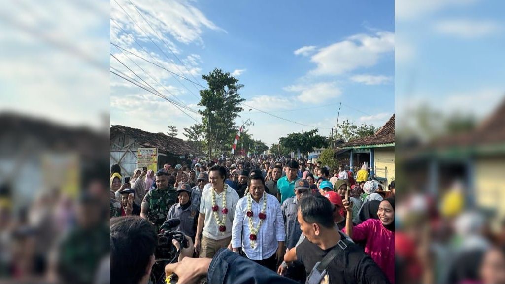 Dikalungkan Bunga, Potret Baim Wong Diarak Warga Ramai Banget 'Akhirnya Ngerasain Kalau jadi Cawagub'