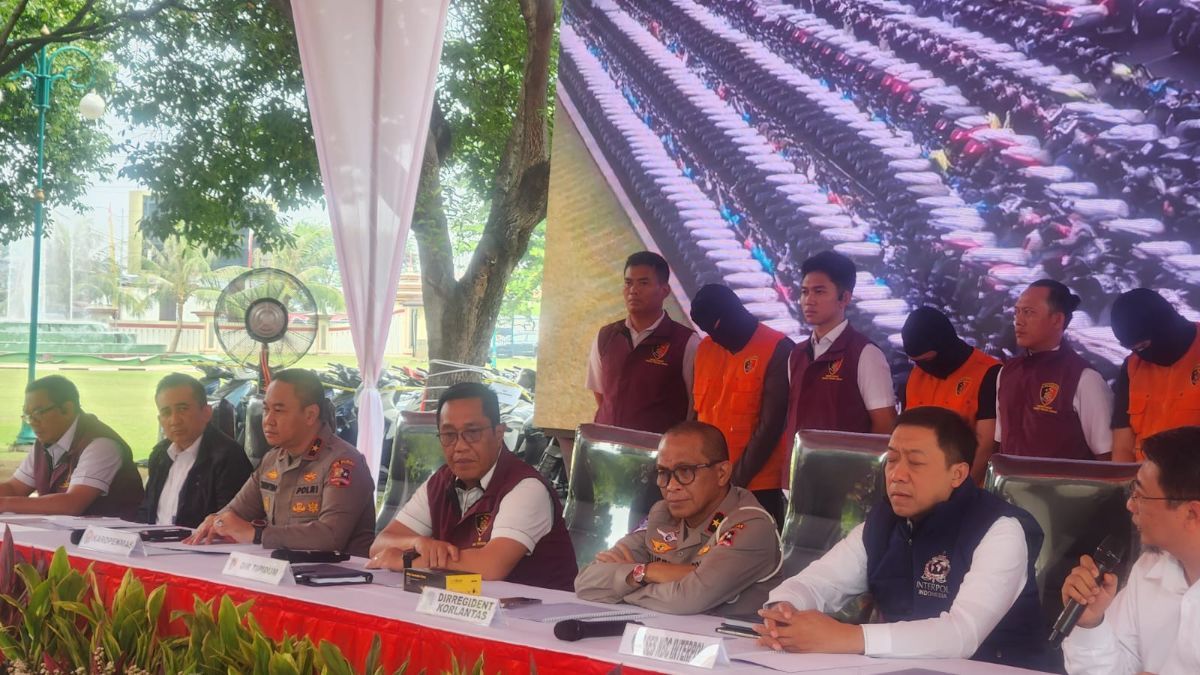 Bareskrim Polri Bongkar Sindikat Penyelundupan Ribuan Motor ke Vietnam hingga Rusia, Tujuh Tersangka Ditangkap