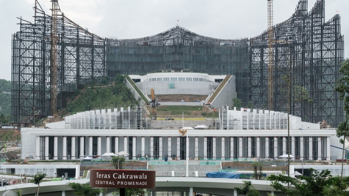 FOTO: Potret Terbaru Pembangunan IKN, Diperkirakan Baru 15 Persen Saat Upacara HUT RI 17 Agustus