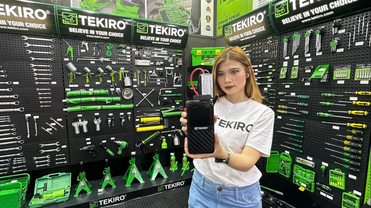 Tekiro Hadir di GIIAS 2024 dengan Produk Terbaru Portable Jump Starter 8000 mAh