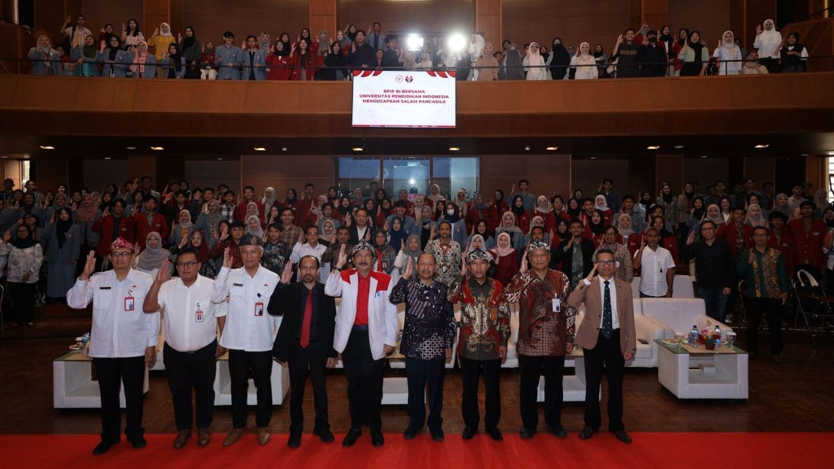 Sasar Generasi Muda, BPIP Gandeng UPI Bandung Bumikan Pancasila