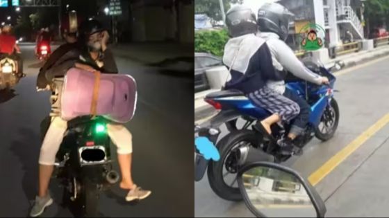 10 Potret Boncengan Motor Nyeleneh, Banyak Gaya Baru yang Bisa Dicoba!