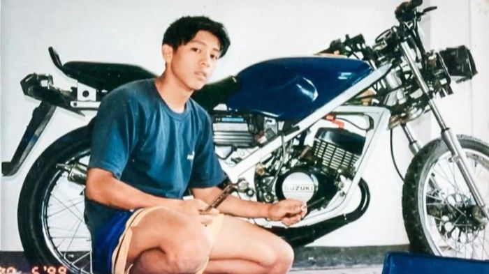 Cerita di Balik Motor Pertama Ariel Noah, Suzuki RGR 150 Dipaksa Pensiun Biar Tak Kebut-kebutan