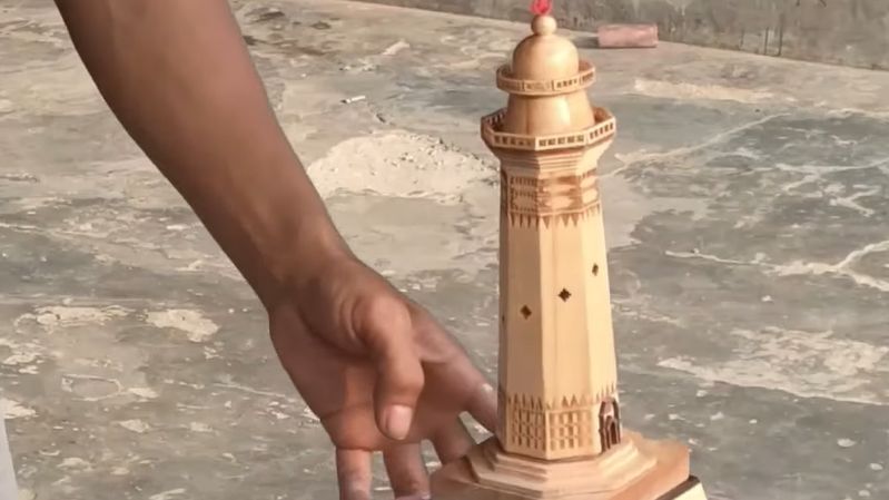 Dibuat dari Limbah, Miniatur Kayu Asal Serang Diminati hingga India dan Arab Saudi