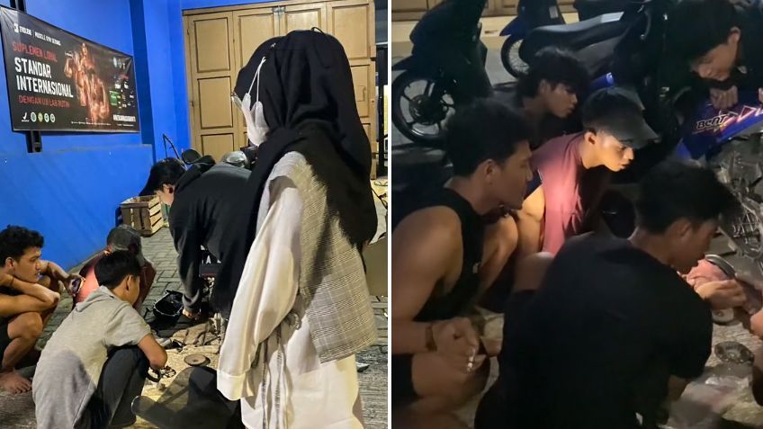 Wanita Ini Panik karena Fan Belt Motornya Putus di Tengah Malam, Langsung Dibantu Pria Lulusan STM yang Sedang Nongkrong