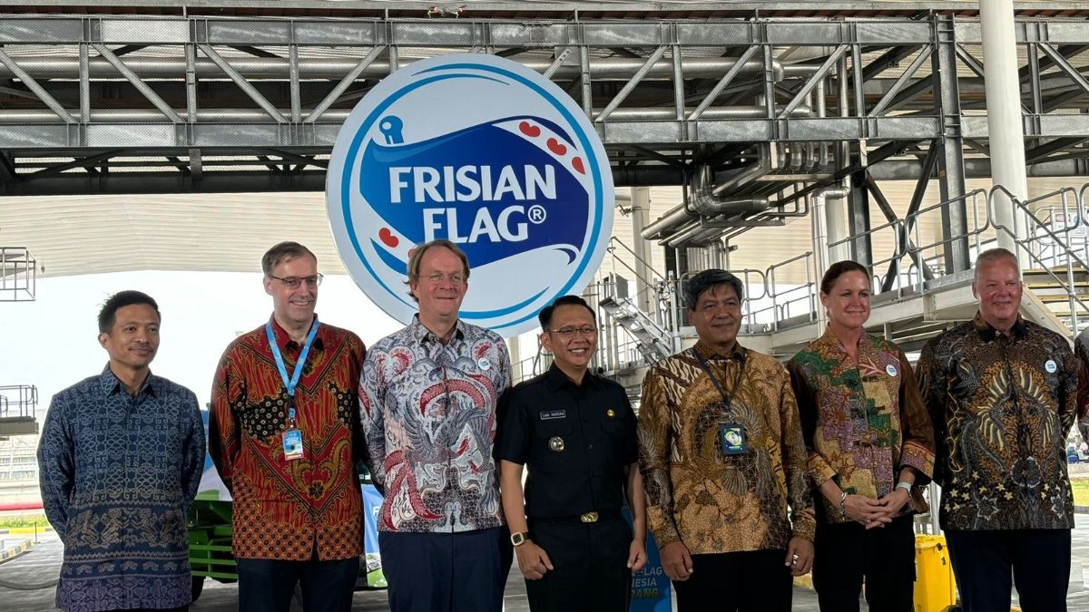 Resmikan Pabrik Baru Frisian Flag, Pemerintah Harap Impor Susu Turun